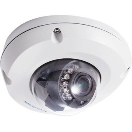 GEOVISION 2Mp H.265 Super Low Lux Wdr Pro Ir Mini Fixed Rugged Ip Dome, 3.8 Mm 125-EDR2700-2F0